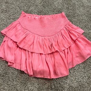 pink she and sky skirt